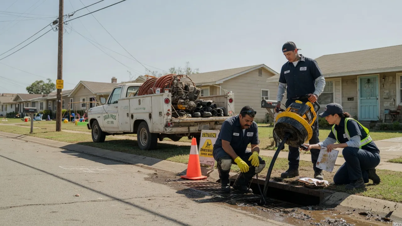 Drain Cleaning in Reeves, LA near me